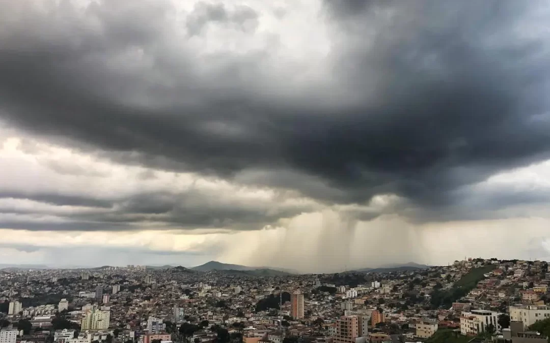 Chuva fraca no sudeste e volume elevado no norte e nordeste