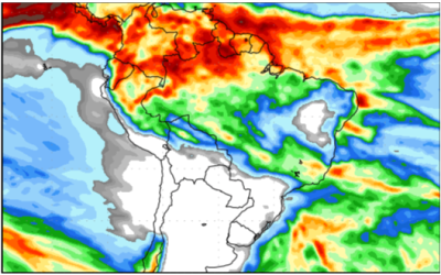 Chuva intensa e alerta laranja do Inmet