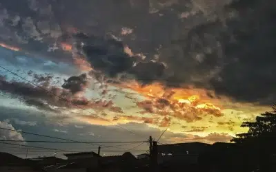 Tempo abafado e temporais pelo Brasil