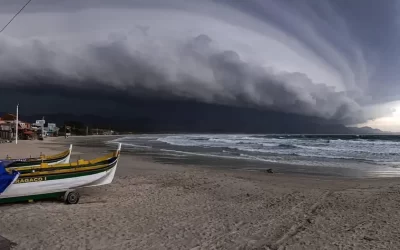 Ciclone ainda provoca ventania no Brasil, nesta quinta-feira (13)
