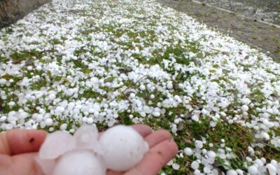 Outubro chega com chuvas irregulares e possibilidade de granizo