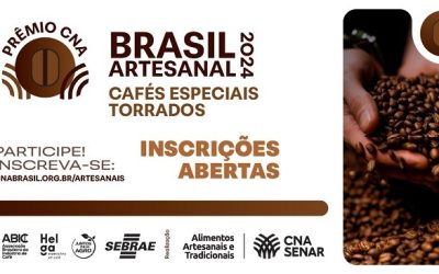 Inscrições abertas para o concurso de cafés especiais torrados da CNA