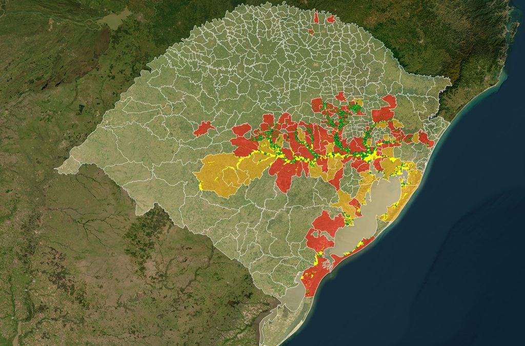 Geotecnologia e dados orientam ações na área rural do Rio Grande do Sul